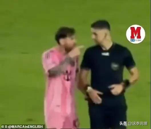 jinnianhui-关于梅西回应比赛中的争议判罚，称其不公的信息