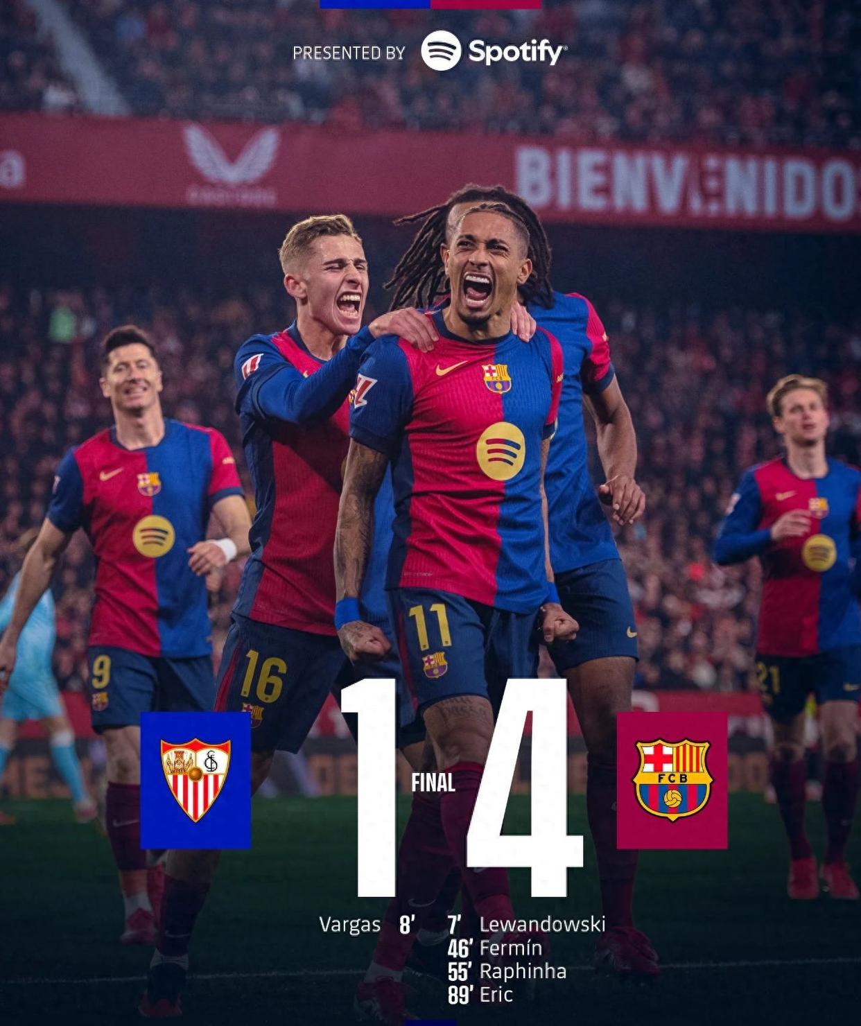 金年会-最新焦点：巴萨失利，排名变化