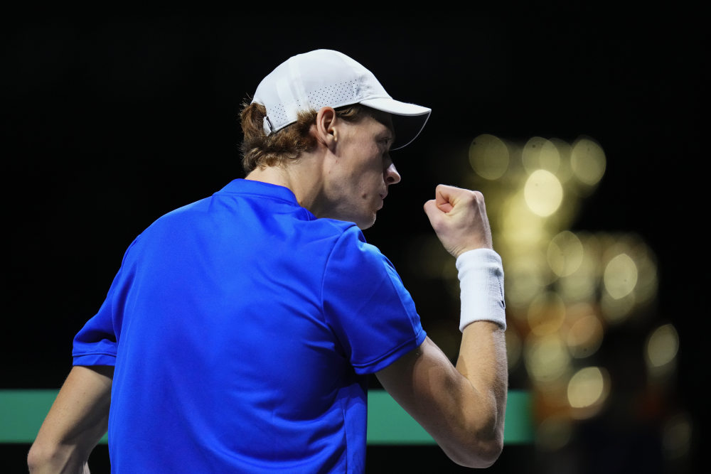 金年会电子-戴维斯杯力克美网,辛纳惊艳四座